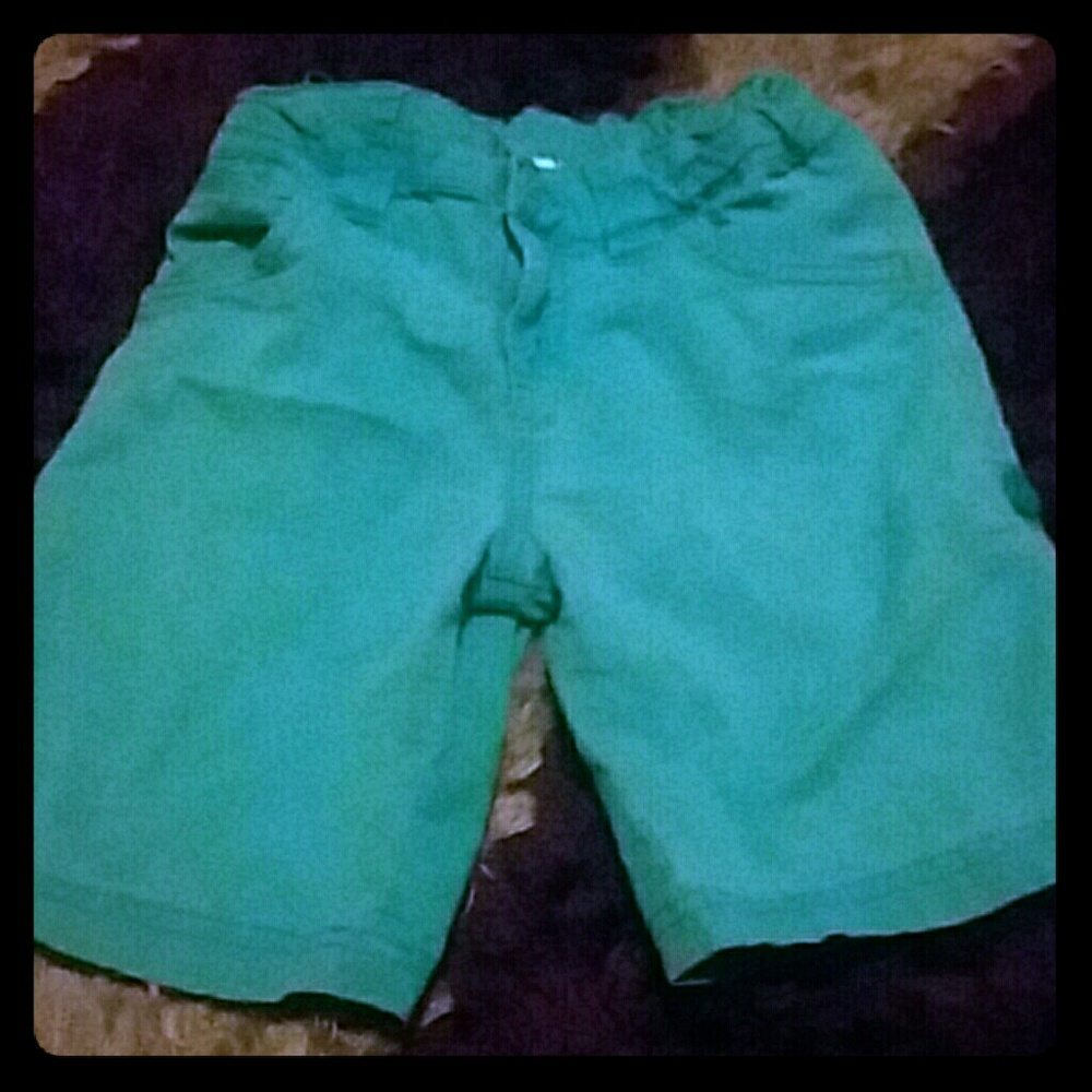 Blue shorts